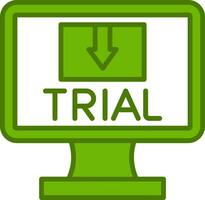 free trial Vector Icon