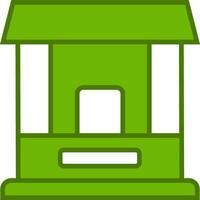 Ticket Window Vector Icon