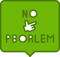 No Problem Vector Icon