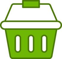 Shopping Basket Vector Icon