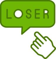 Loser Vector Icon