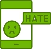 Hate Vector Icon