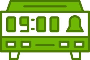 Digital Clock Vector Icon