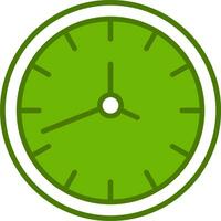 icono de vector de reloj