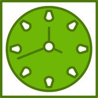 icono de vector de reloj