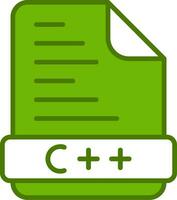 C plus plus Vector Icon