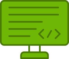 Coding Vector Icon