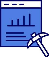 Data Mining Vector Icon