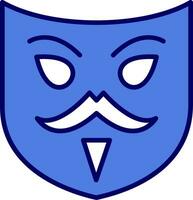 mascarada vector icono