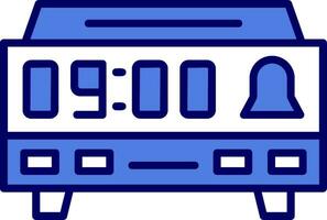 icono de vector de reloj digital