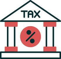 Tax Office Vector Icon