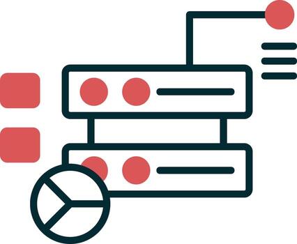 icono de vector de base de datos