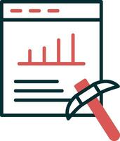 Data Mining Vector Icon