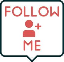 Follow Me Vector Icon