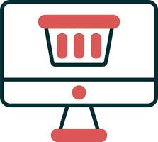 Online Shopping Vector Icon