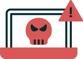 Cyber Attack Vector Icon