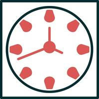 icono de vector de reloj