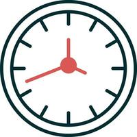 icono de vector de reloj