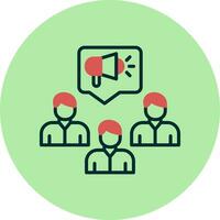 Public Relation Vector Icon