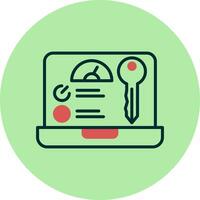 Key Performance Indicator Vector Icon