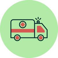 Ambulance Vector Icon