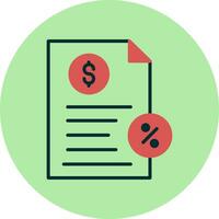 Taxes Vector Icon