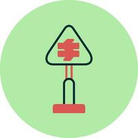 Traffic Sign Vector Icon