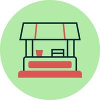 Food Stall Vector Icon