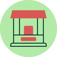 Ticket Window Vector Icon