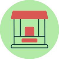 Ticket Window Vector Icon