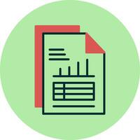 Data Report Vector Icon