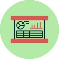 Data Presentation Vector Icon