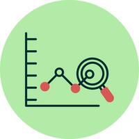 Predictive Analysis Vector Icon