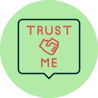 Trust Me Vector Icon