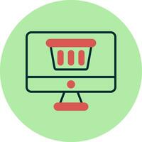 Online Shopping Vector Icon