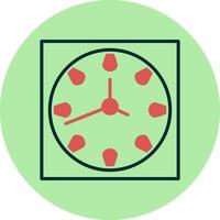 icono de vector de reloj
