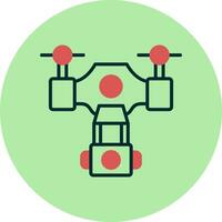 icono de vector de dron