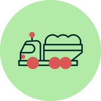 Dump Truck Vector Icon