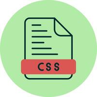 CSS File Vector Icon