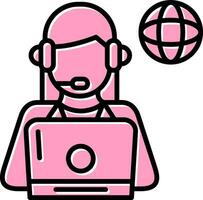 Help Desk Vector Icon