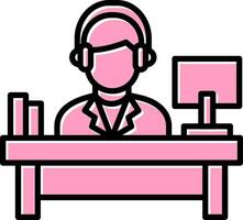 Help Desk Vector Icon