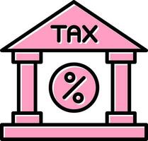 Tax Office Vector Icon