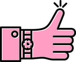 Thumbs Up Vector Icon