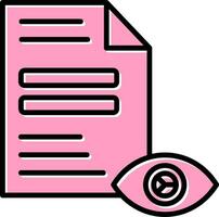 Data Visualization Vector Icon