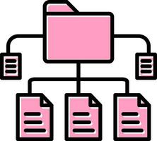 Data Structure Vector Icon