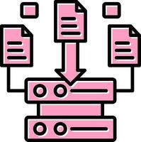 Data Collecting Vector Icon