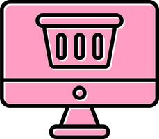 Online Shopping Vector Icon