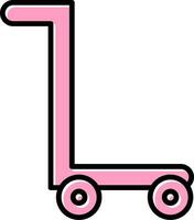 Trolley Vector Icon