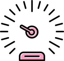 Speedometer Vector Icon