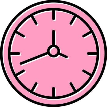 icono de vector de reloj